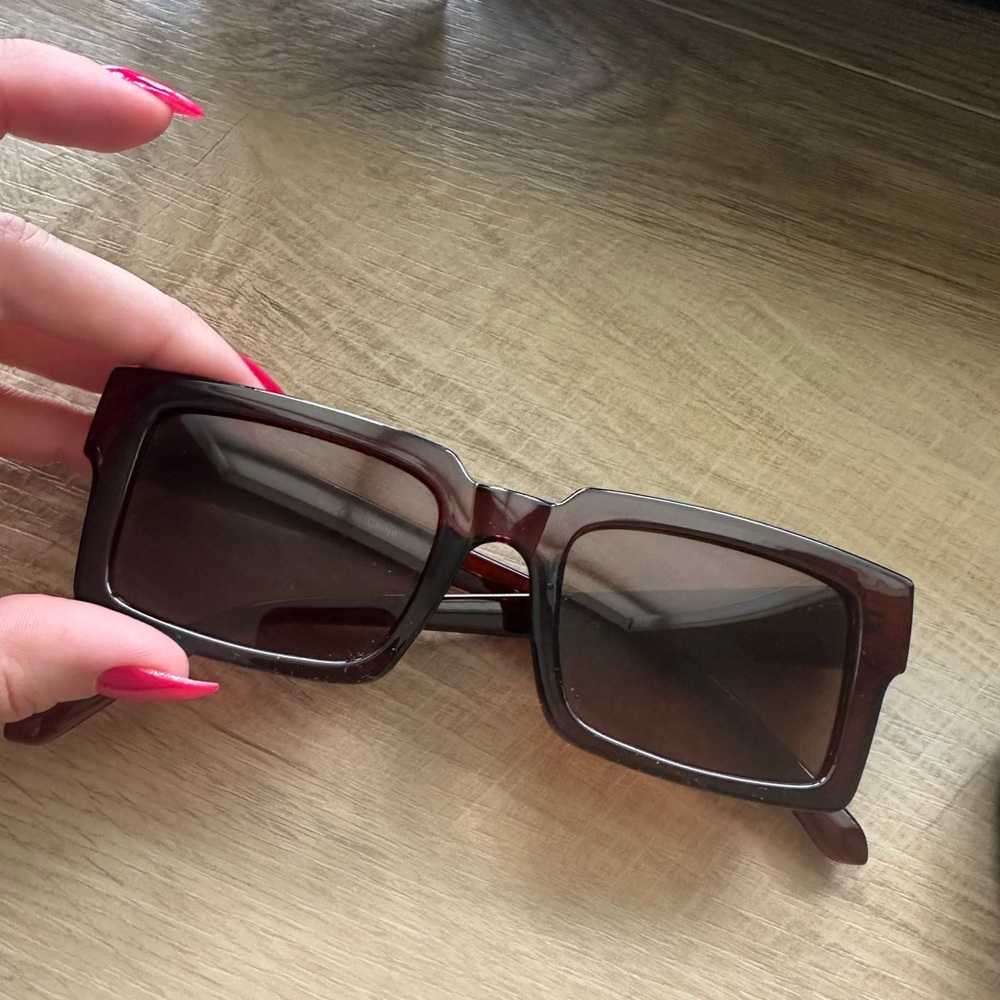 Brown glasses